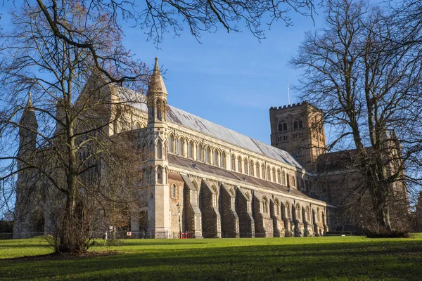 Kathedrale von St. Albans — Stockfoto