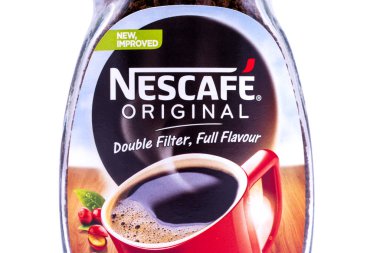 Nescafe kahve etiket