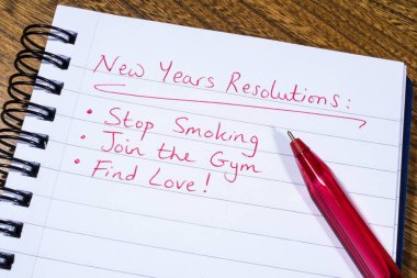 Yeni yıl kararları