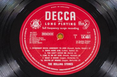 Rolling Stones vinil Lp kayıt