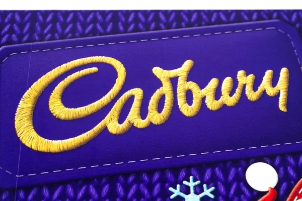 Cadbury Logo zbliżenie — Zdjęcie stockowe