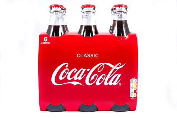 Coca Cola şişeleri — Stok fotoğraf
