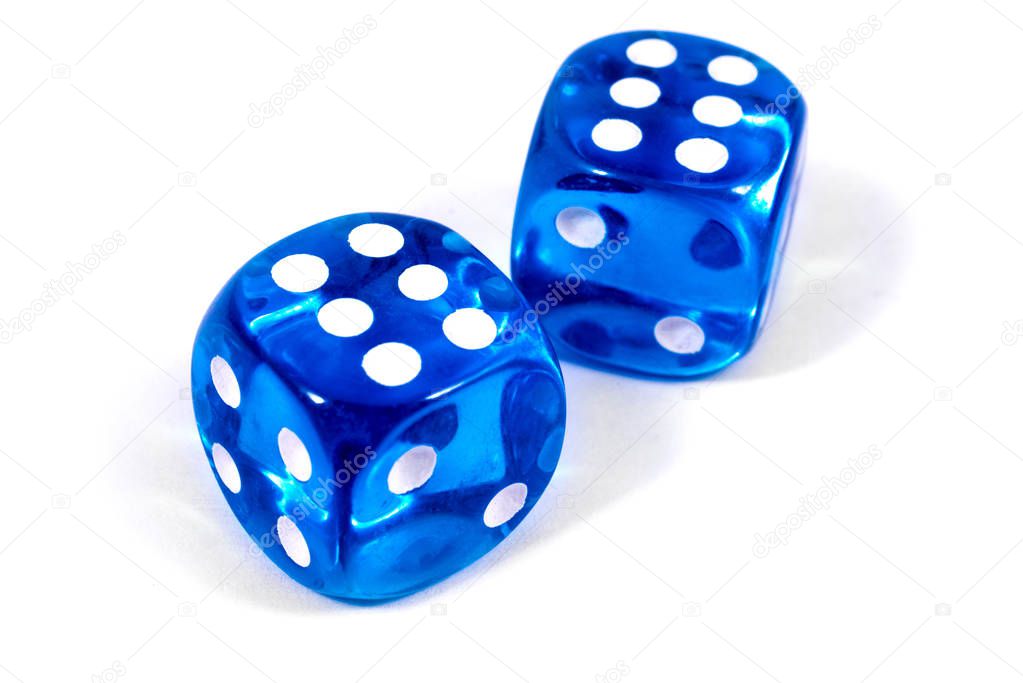 Two Blue Dice