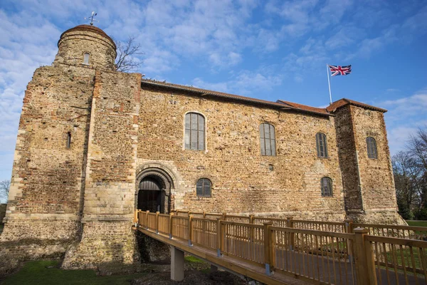 Colchester Castle w Essex — Zdjęcie stockowe