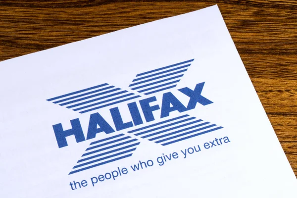 Logotipo do banco Halifax — Fotografia de Stock