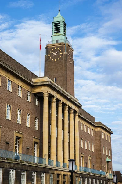 Norwich City Hall — Stock Photo, Image