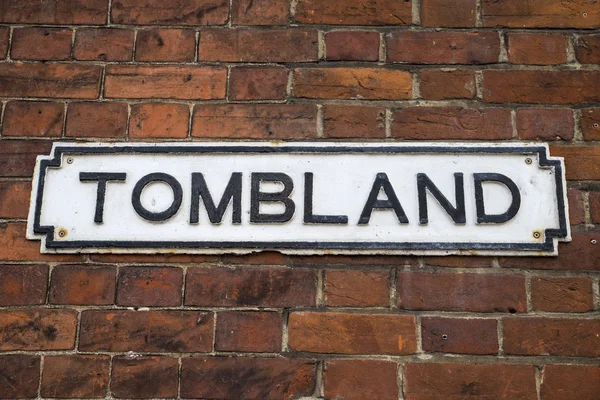 Tombland in Norwich — Stockfoto