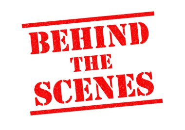 BEHIND THE SCENES clipart