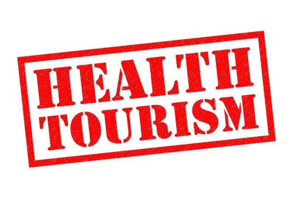 HEALTH TOURISM Rubber Stamp — Stock Photo, Image