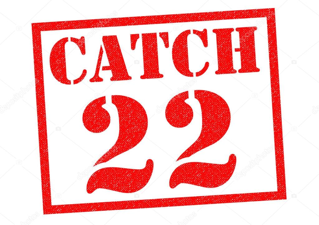 CATCH 22 Rubber Stamp