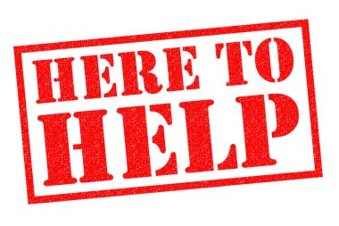 Lastik damga yardım etmek için buradayız