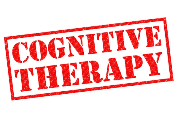COGNITIVE THERAPY Rubber Stamp — Stock Photo, Image