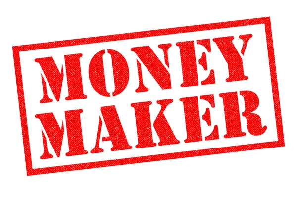 Pengar Maker gummistämpel — Stockfoto