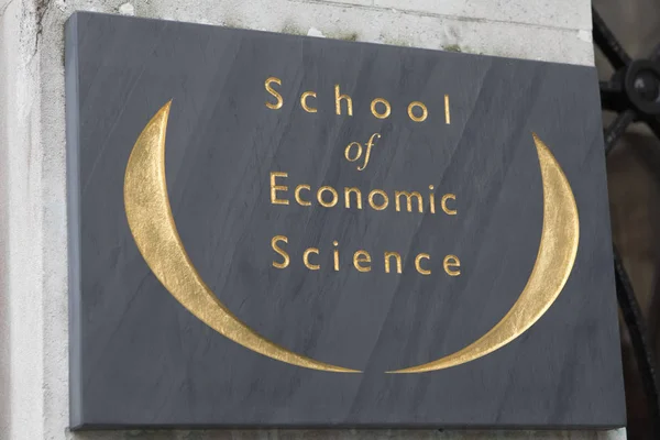 Okul Londra'nın ekonomik bilim — Stok fotoğraf