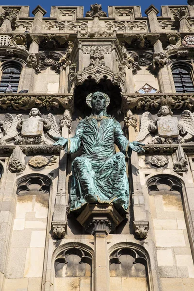 Ingresso al parco della cattedrale di Canterbury — Foto Stock