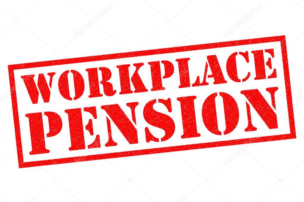 WORKPLACE PENSION Rubber Stamp