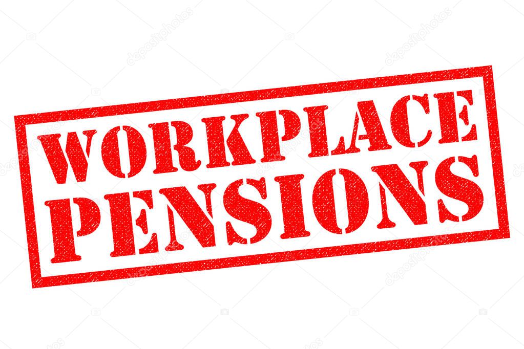 WORKPLACE PENSIONS Rubber Stamp