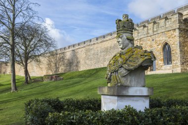 Kral George Iii heykele Lincoln Castle