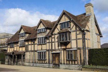 Shakespeare doğum yeri Stratford-Upon-Avon içinde