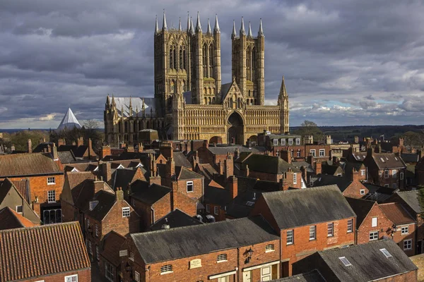 Lincoln Cathedral in the UK — Stock Photo, Image