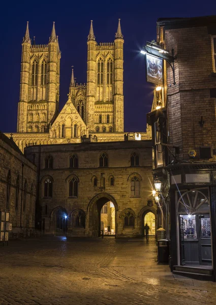 Lincoln Cathedral in Lincoln — Stock Photo, Image