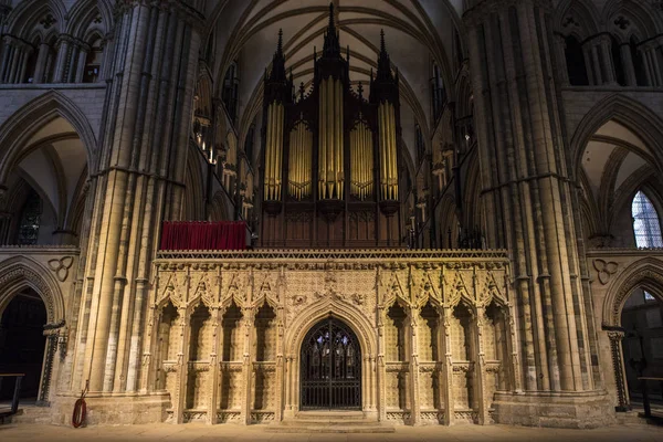 Lincoln Cathedral Interior — Stock Photo, Image