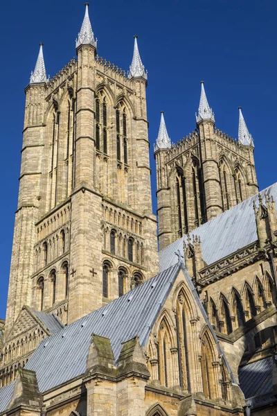 Catedral de Lincoln en Reino Unido — Foto de Stock