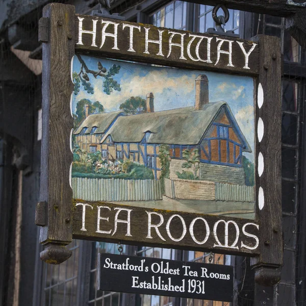 Hathaway Tea Rooms in Stratford-Upon-Avon — Stockfoto