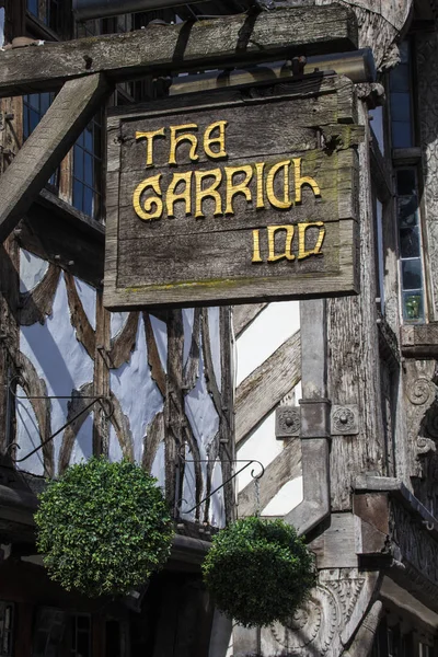 Garrick Inn v Stratford nad Avonou — Stock fotografie