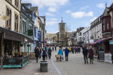 Keswick tarihi şehir İngiltere'de.