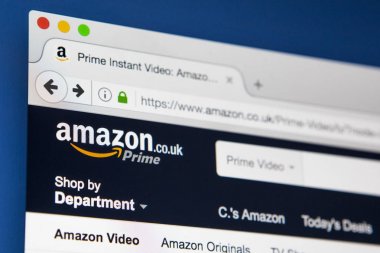 Amazon Prime Web sitesi