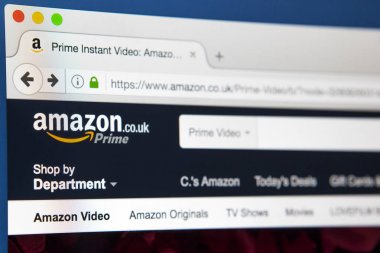 Amazon Prime Web sitesi