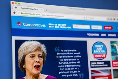 Resmi muhafazakar parti web sitesi