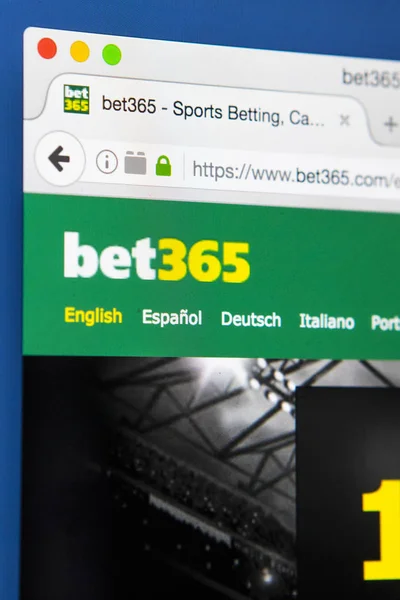 Bet365 賭博のウェブサイト — ストック写真