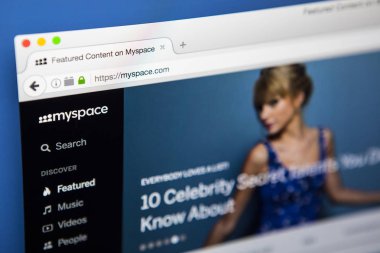 MySpace resmi web sitesi