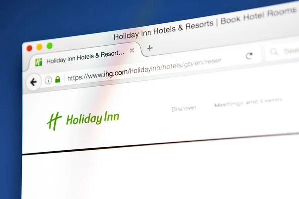 Site Holiday Inn — Fotografia de Stock