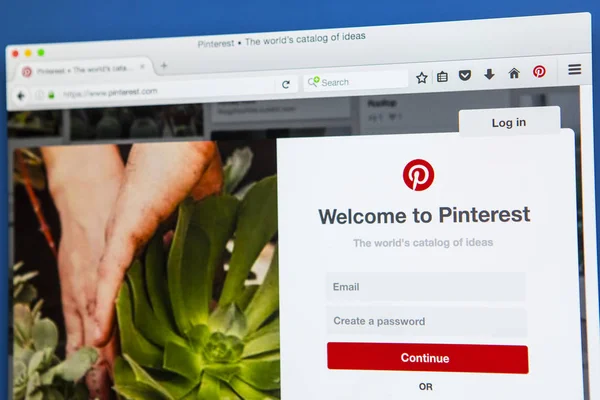 Pinterest 公式サイト — ストック写真