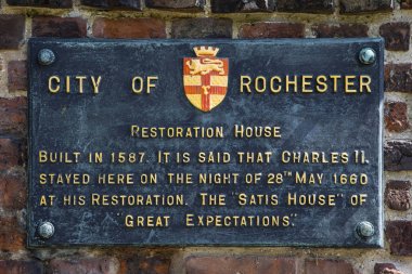 Rochester, İngiltere'de restorasyon evi