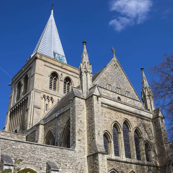 Rochester kathedrale in kent — Stockfoto