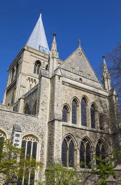 Rochester kathedrale in kent — Stockfoto
