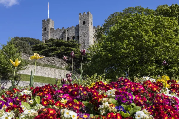 Rochester Castle i Kent, Storbritannien — Stockfoto