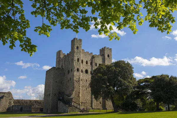 Rochester Castle, Kent, Egyesült Királyság — Stock Fotó