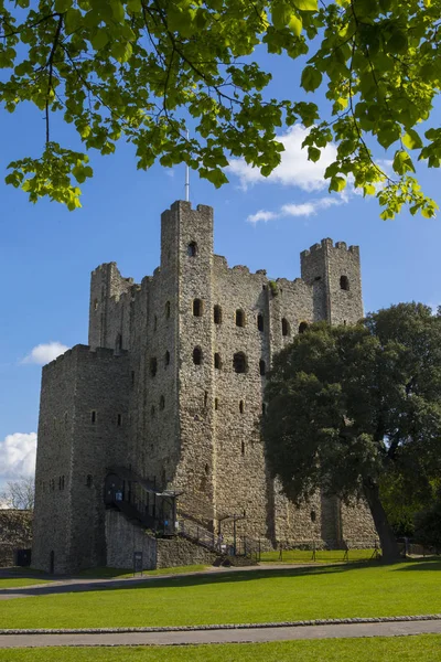 Castillo de Rochester en Kent, Reino Unido — Foto de Stock