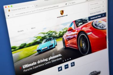 Porsche resmi web sitesi
