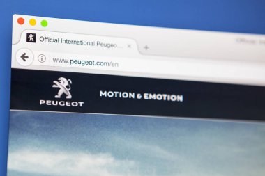 Peugeot resmi web sitesi