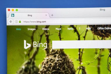 Bing resmi web sitesi