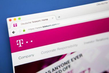 Deusche Telekom resmi web sitesi