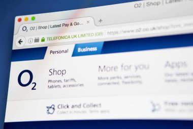 O2 Resmi web sitesi