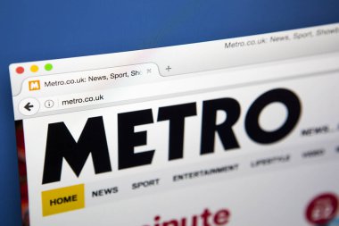 Metro Gazetesi Web sitesi