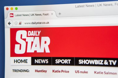 Daily Star Gazetesi Web sitesi